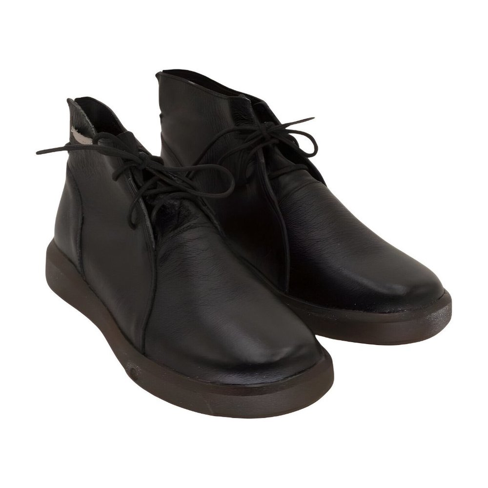 Black Laced Boots